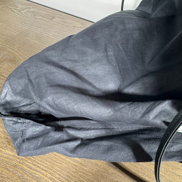 Black Snakeskin-Embossed Shoulder Bag — NWOT - Picture 9 of 12